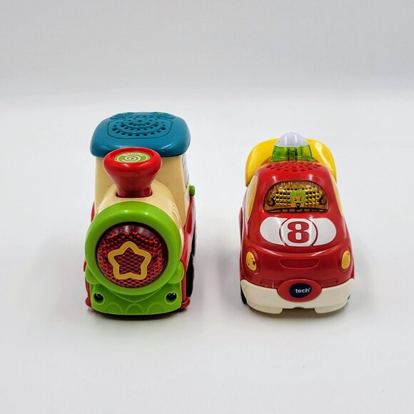 Vtech Go! Go! Smart Wheels Train And Red Race Car Toys Not Working Read - Picture 2 of 10